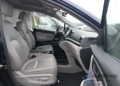 2019 Honda Odyssey Ex-L from USA, damaged, VIN 5FNRL6H7XKB101635